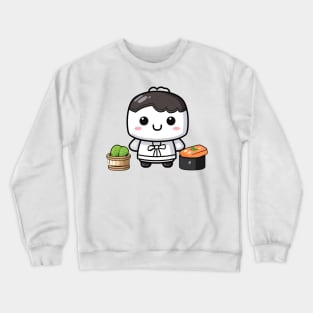 kawaii bento sushi T-Shirt cute  funny Crewneck Sweatshirt